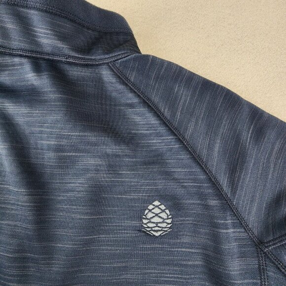 Stio Men's Mountain Shadow Gannett Peak Half-zip Pullover Fleece Jacket Blue Med - Picture 5 of 12